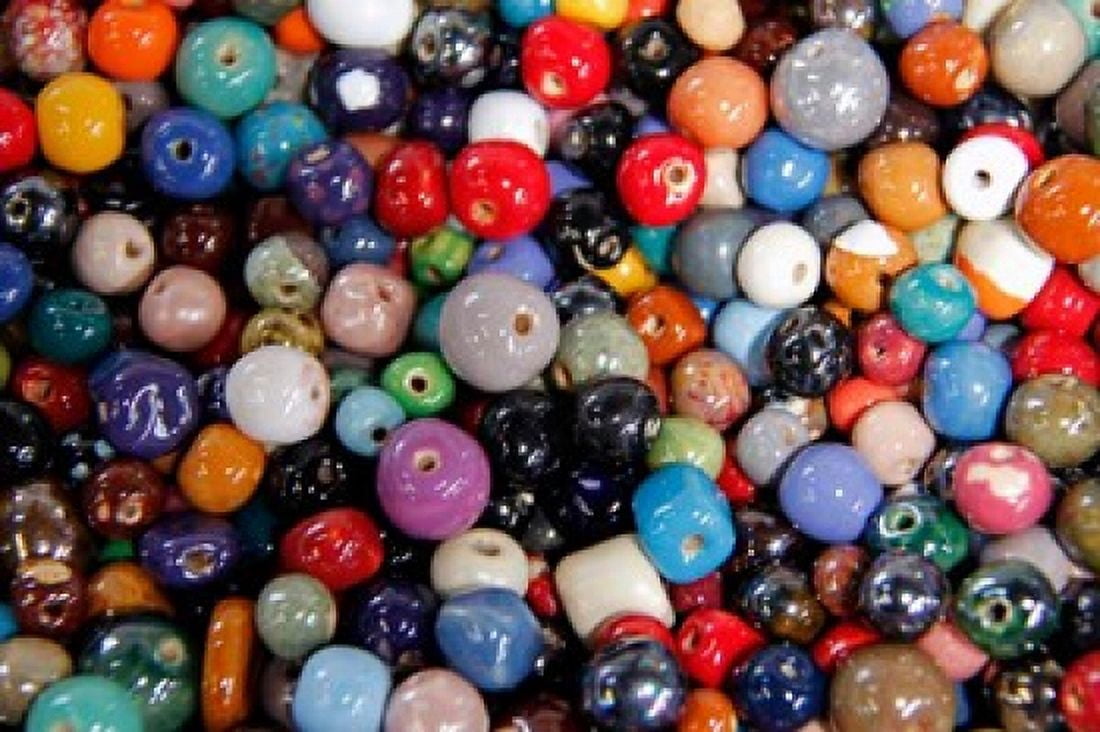 Kazuri bead factory crafts Nairobi Karen district Kenya Africa Canvas Art - Kymri Wilt DanitaDelimont (35 x 24)