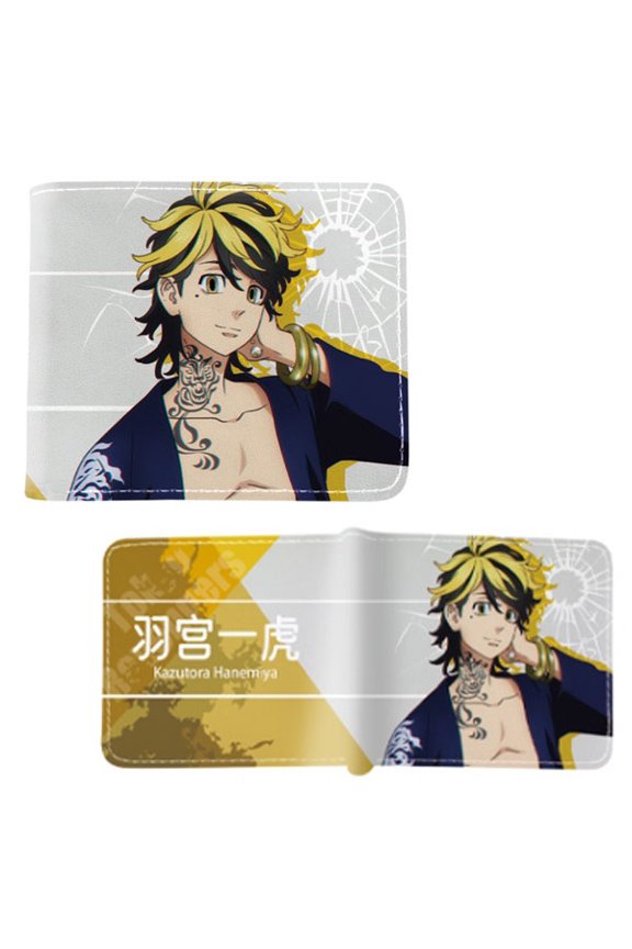 Kazutora Hanemiya Style B - Tokyo Revengers 4x5" Bi-Fold Wallet
