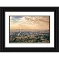 thumbnail image 1 of Kazzaz, Mohamed 32x23 Black Ornate Wood Framed with Double Matting Museum Art Print Titled - Paris-France, 1 of 4