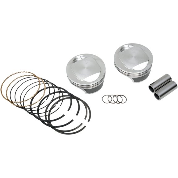 Kb Performance KB662C.STD Forged Piston Kit (96/103in. Bored to 117ci.) - Standard Bore 4.125in., 10.0:1 Compression
