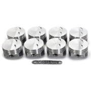 Kb Performance Pistons SBC Flat Top Piston Set 4.000 Bore -7cc