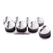 Kb Performance Pistons SBC Flat Top Piston Set 4.030 Bore -5cc