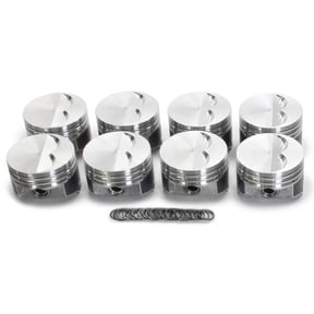 Kb Performance Pistons SBC Flat Top Piston Set 4.060 Bore -7cc