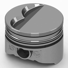 Kb Performance Pistons SBM Flat Top Piston Set 3.940 Bore -5cc