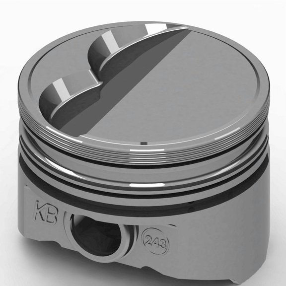 Kb Performance Pistons SBM Flat Top Piston Set 4.070 Bore -6cc