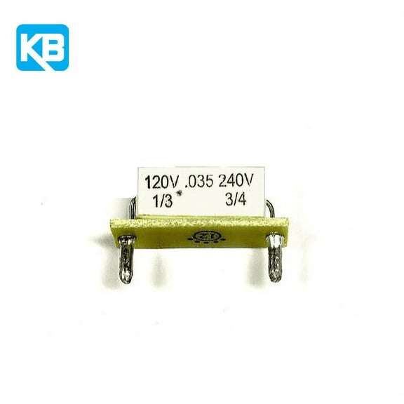 Kb electornics 9840 horsepower resistor, Motor Control Plog- In Horsepower Resistor #9844, .035 Ohms (Range: 120V-1/3 HP- 240V-3/4 HP)