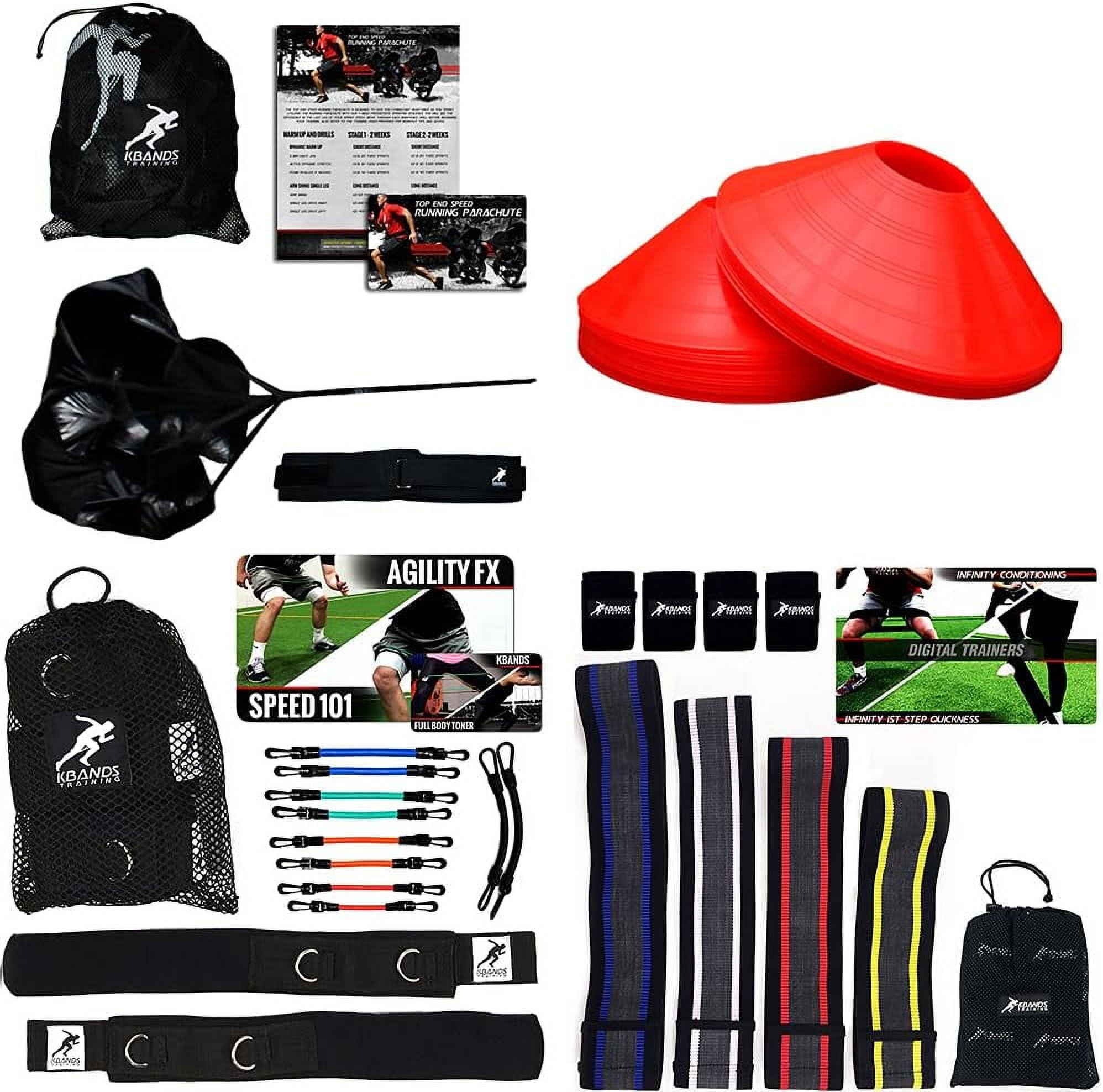 Kbands Athlete Variety Speed Package (Kbands Leg Bands, 10 Speed ...