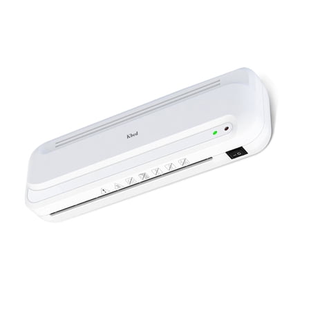 Kbed Laminating machine for office use, 7 in 1 Desktop Thermal Laminator Never Jam with 40 Laminating Pouches