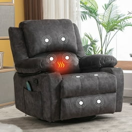 Westwood Design Aspen Fabric Swivel Glider and Recliner in Stone