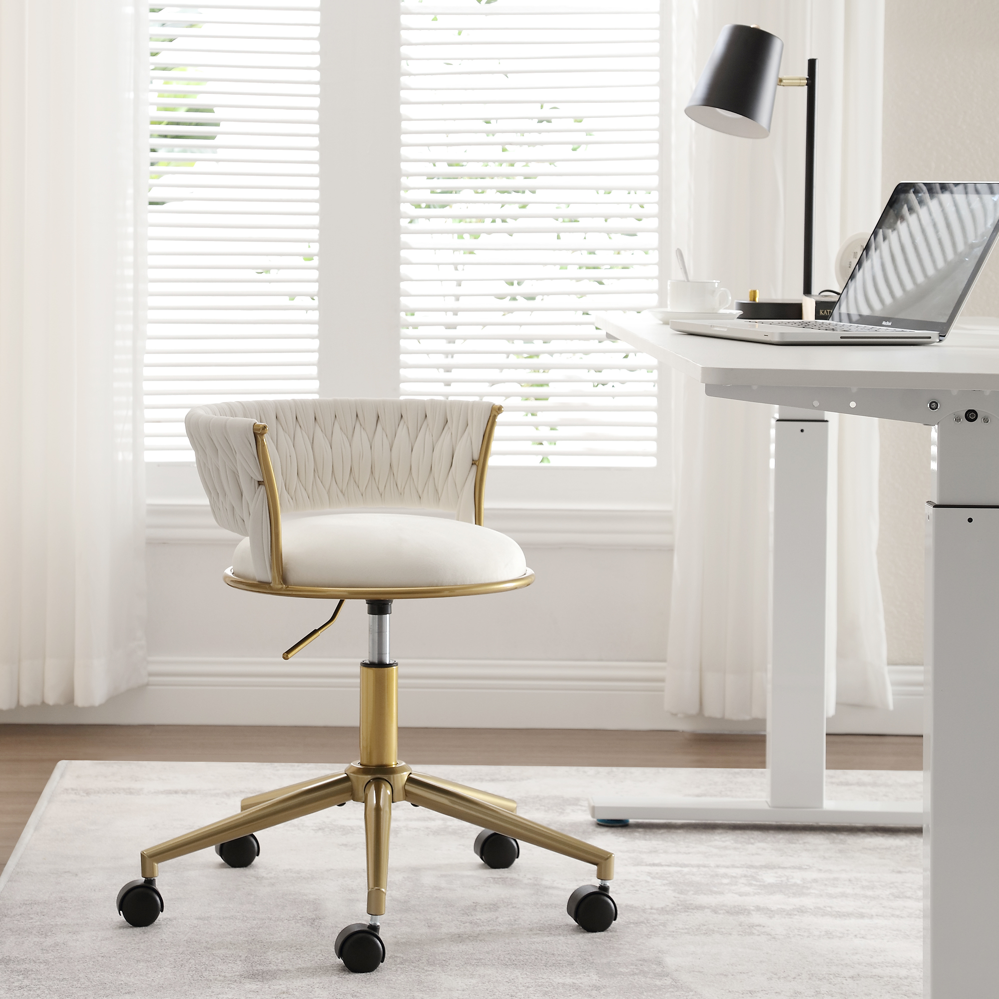 Better Homes & Gardens Accent Chair, Living Room & Home Office, Beige