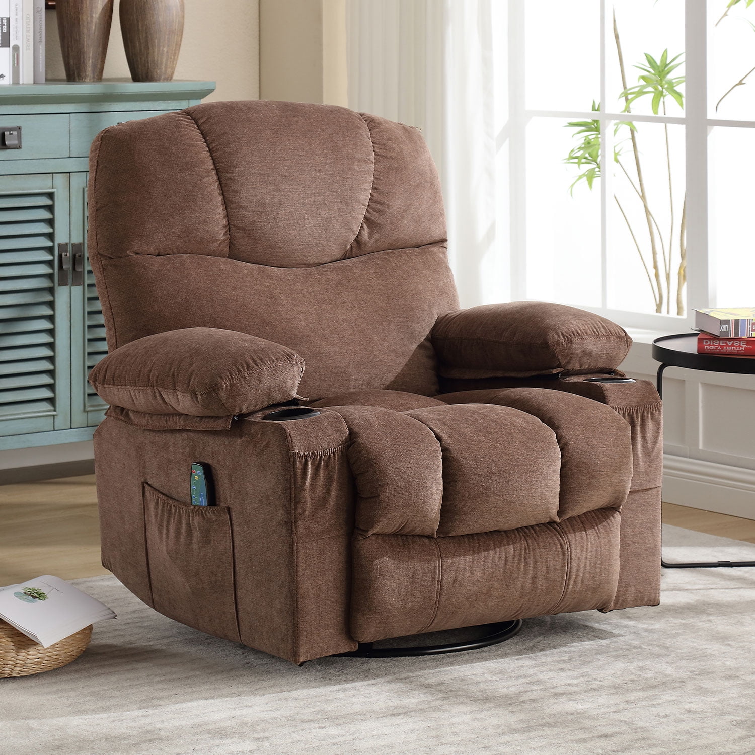 Rocker recliner massage chair