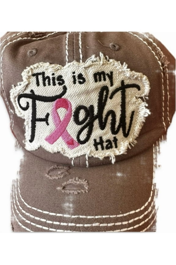 Kbethos Vintage Distressed Hat, Adjustable Velcro