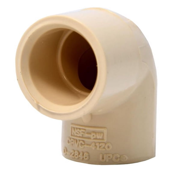 Kbi RCE-0500-SP Cpvc 90 Degree Elbow 1/2",Bg/10