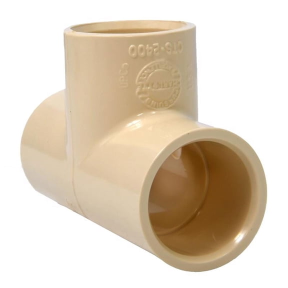 Kbi RCT-0750-SP CPVC Tee  0.75 in. Slip - Bag of 10