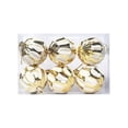 thumbnail image 1 of Kbndieu 2.36" Gold Christmas Ornaments, 6PCS Shatterproof Plastic Christmas Hanging Balls Ornaments for Christmas Tree Decorations, 1 of 9