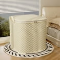 thumbnail image 1 of Kbndieu 220L Storage Bins with Lids & Reinforced Handles, Heavy Duty Clothes Storage Bags, Large Storage Basket Containers for Blanket, Comforter, Pillow, Bedding, 1 of 6