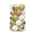thumbnail image 1 of Kbndieu 25PCS Christmas Tree Balls Ornaments Decorations, 2.36" Painted Shatterproof Christmas Balls for Christmas Gifts, New Years Present, Wedding Home Decor Christmas Decorations Clearance, 1 of 1