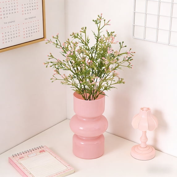 Kbndieu Artificial Spring Summer Flowers for Home Decoration, Wildflower Floral Arrangements Silk Faux Flowers, Real Touch Fake Flowers for Vase Table Centerpieces Wedding Party Decor