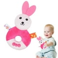 thumbnail image 1 of Kbndieu Baby Rattles Toys, Infant Developmental Hand Grip Baby Toys, Cute Stuffed Animals Soothing Toys for 3 6 9 12 Months and Newborn Gifts Toys on Clearance, 1 of 6