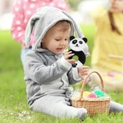 Kbndieu Baby Rattles Toys, Infant Developmental Hand Grip Baby Toys, Cute Stuffed Animals Soothing Toys for 3 6 9 12 Months and Newborn Toys Birthday Gifts on Clearance