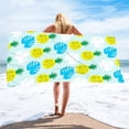 thumbnail image 1 of Kbndieu Bath Towels Quick Dry Sand Free Compact Lightweight Colorful Microfiber Beach Towel Sandproof Beach Blanket Multi-Purpose Towel for Travel Swimming Pool (70x150cm, 28x59) on Clearance, 1 of 6
