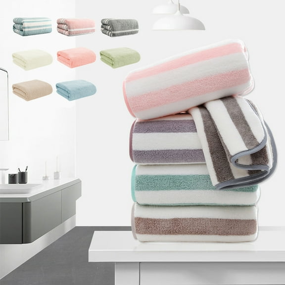 Kbndieu Bath Towels - Soft, Quick Drying & Highly Absorbent Towels for Bathroom, Gym, Hotel & Spa - 13.3"x 29.9" - Gray on Clearance