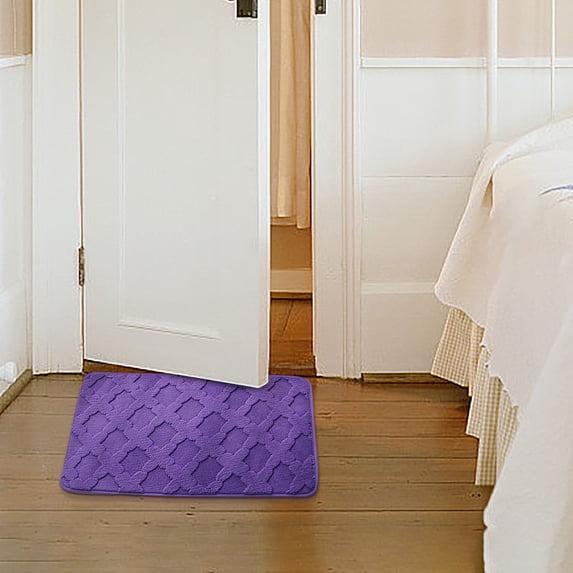 Kbndieu Bathroom Rugs Mat 23 x 15, Thick Soft Absorbent Bath Mat, Quick Dry Machine Washable Bath Rugs, Carpet Rug Room Decor for Shower Floor, Bathroom Home Decor Accessories