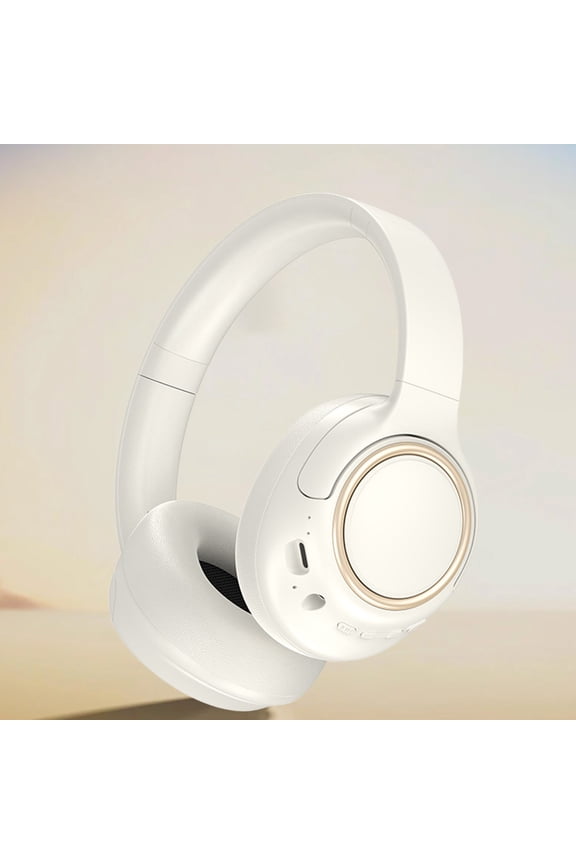 Bluetooth Headphones, Head Mounted Wired and Wireless Double Mode Foldable Soft Headband with Low Latency, High Battery 5.4 for Sports Gaming and Daily Activities