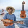 thumbnail image 1 of Kbndieu Christmas Gifts for Grandkids, Kids Toy Classical Ukulele Guitar, 4 Strings Mini Toddler Ukulele Guitar Musical Instruments Educational Toys for Kids Boys Girls Beginner, Pink, 1 of 6