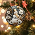 thumbnail image 1 of Kbndieu Christmas Ornaments for Tree Vintage Christmas Tree Decorations Round Nativity Scene Ornaments Acrylic Sculpture Hanging Decoration Christmas Gifts, 1 of 7