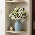 thumbnail image 1 of Kbndieu Daisy Artificial Flowers, Real Touch Lifelike Daisy Flowers, Silk Floral Arrangements Faux Flowers Plant Wedding Bride Bouquets for Vase Table Centerpieces Summer Spring Decor (White), 1 of 6