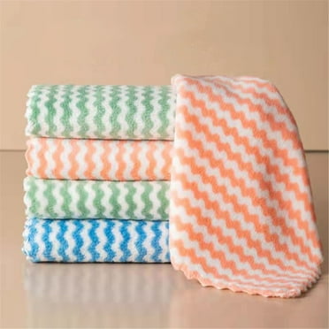 Kbndieu Dish Cloths for Washing Dishes 10pc Microfiber Cleaning Dish Cloths for Washing Dishes Dish Towels and Dishcloths on Clearance