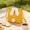 thumbnail image 1 of Kbndieu Easter Bunny Basket Cross Body Bags for Kids Boys Girls with Cute Rabbit Ears, Bunny Rabbit Easter Sling Bags for Easter Egg Hunts Party Favor Decorations Candy Gifts, 1 of 6