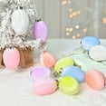 thumbnail image 1 of Kbndieu Easter Eggs Balls, 12Pcs Velvet Ornaments for Easter Tree, Easter Venue Layout Props Easter Home Decorations on Clearance, 1 of 9