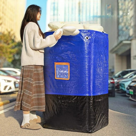 Kbndieu Extra Large Storage Bags, Clothes Storage Bins Foldable Storage Containers with Reinforced Handles, Closet Organizers and Storage for Clothing, Sweater, Comforter, Bedding