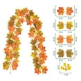 thumbnail image 1 of Kbndieu Fall Garland, Autumn Hanging Fall Maple Vines Decor for Home Fall Room Door Porch Decor, Autumn Thanksgiving Decortions for Mantle Fireplace, 1 of 3
