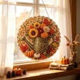 thumbnail image 1 of Kbndieu Fall Hanging Decorations for Home Diamond Art Painting Kits for Adults Beginner, Thanksgiving Autumn Harvest Special Shaped Pearl Painting Kits Gifts for Home Door Wall Decor, 1 of 5