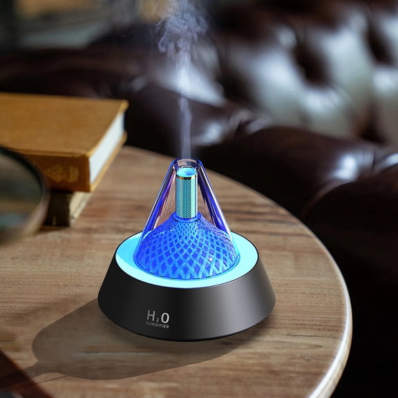 Kbndieu Flame Diffuser Humidifier Portable Noiseless Aroma Diffuser for Home Office Or Yoga Essential Oil Diffuser with No Water Auto-Off Protection on Clearance