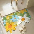 thumbnail image 1 of Kbndieu Floral Bath Mat Non Slip, Super Soft and Water Absorbent Bathroom Rugs, Machine Washable, Quick Dry, Bath Rugs Carpet for Bathroom, Kitchen and Entryway Decor, 1 of 6