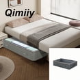 thumbnail image 1 of Qimiiy Foldable Under Bed Storage Bins with Lid, Clothes & Quilt Organizers and Storage Cubes, Heavy-Duty Organizing Containers for Closet, Bedroom, Dorm and Office, 1 of 6