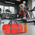 thumbnail image 1 of Kbndieu Gym Bag for Men & Women, Foldable Duffle Bag Durable for Sports, Gym & Travel, Red, 1 of 6