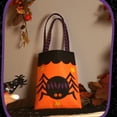 thumbnail image 1 of Kbndieu Halloween Trick or Treat Bags, Halloween Fabric Tote Bucket for Trick or Treating, Halloween Basket with Handle for Kids Girl Boy, Halloween Party Favor Supplies, Kids Gifts Goodie Bags, 1 of 7