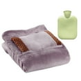 thumbnail image 1 of Kbndieu Heated Blanket with Pocket, Cozy and Soft Electric Blanket,Washable Heating Blanket Throw, Warm Bedding, Fast Heating Warm Blanket with Overheating Protection for Office Dorm Home Clearance, 1 of 5