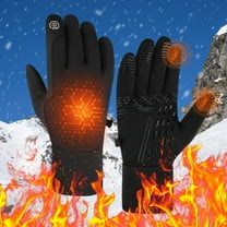 Kbndieu Heated Gloves for Men Women, Rechargeable Heated Ski Gloves and Snowboarding Gloves, Touchscreen Waterproof Gloves for Winter Sports Snow Biking Riding Skiing Cycling Hunting Snowboarding