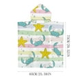 thumbnail image 1 of Kbndieu Kids Beach Towels, Swim Pool Bath Towels for 3-10 Years Boys Girls Beach Hooded Poncho Absorbent Pool Toddler Bath Wrap, 1 of 3