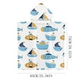 thumbnail image 1 of Kbndieu Kids Beach Towels, Swim Pool Bath Towels for 3-10 Years Boys Girls Beach Hooded Poncho Absorbent Pool Toddler Bath Wrap, 1 of 3