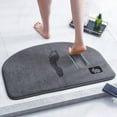 thumbnail image 1 of Kbndieu Memory Foam Bath Mat, Super Absorbent Non Slip Bathroom Rugs, Machine Washable Bath Rug, Quick Dry Bathmat, Cushioned Floor Mats for Shower, Bathtub and Floor, Home Decor Accessories, 1 of 6