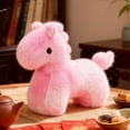 thumbnail image 1 of Kbndieu New Years Gifts for Kids, Horse Stuffed Animal Plushie 13.8 Inches, Little Horse Plush Toy for Boys Girls Birthday Gifts, Pink, 1 of 7