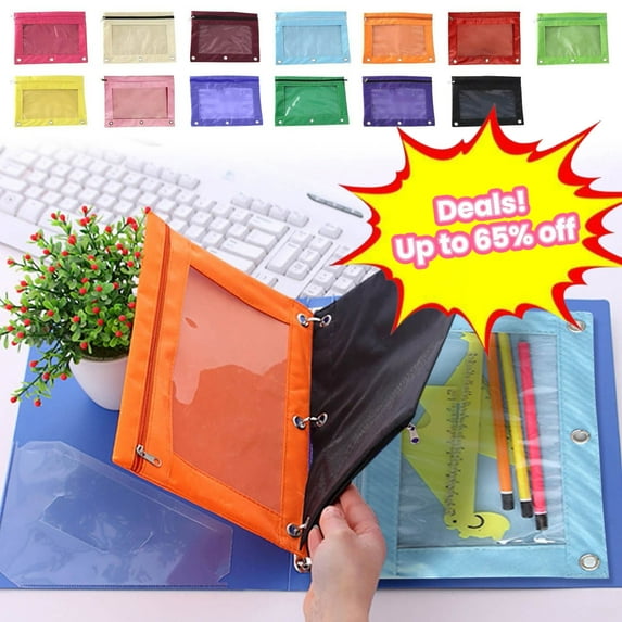 Kbndieu Pencil Case, Large Capacity Pencil Case Organizer, Pencil Bag Pouch Pen Case, Big Pencil Pouch Stationery Storage Makeup Bag Office Supplies on Clearance