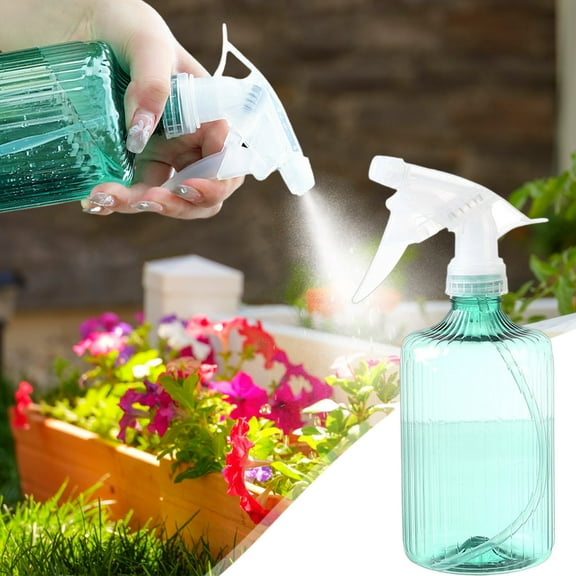 Kbndieu Plant Mister Water Spray Bottles, Fine Mister Spray Bottle for Plants, Flowers, Gardening, Cleaning Solutions, BBQ, 500ml Empty Spray Bottles on Clearance